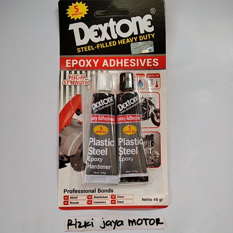 

Lem besi dextone 5 menit