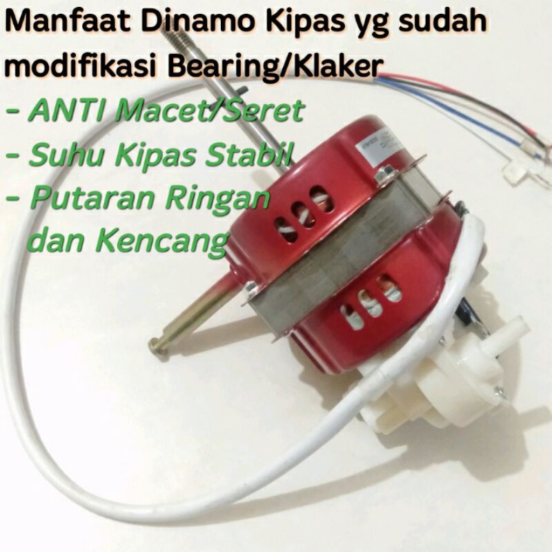 Dinamo Kipas Cosmos Bearing/Klaker & Mesin Kipas angin Umum 12 - 16 inc pakai bearing
