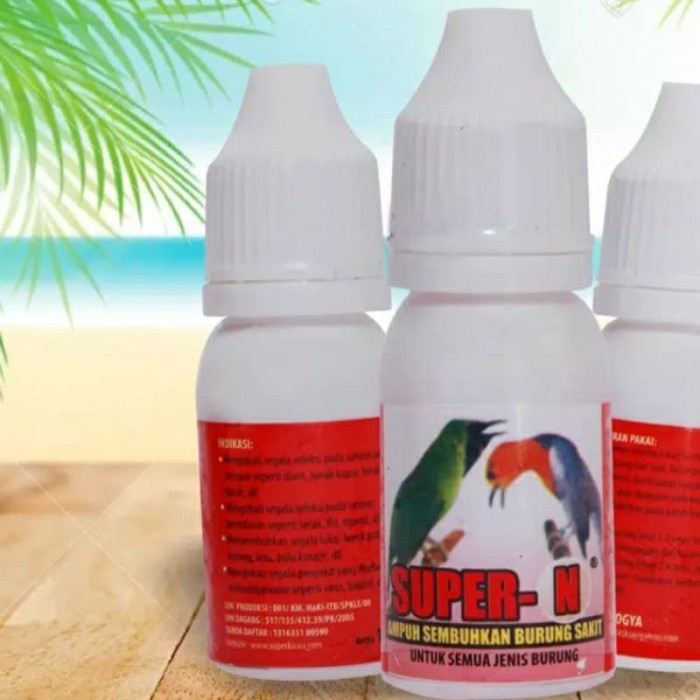 super n obat burung murai lovebird kacer dll snot vitamin nafsu makan ~ lto216