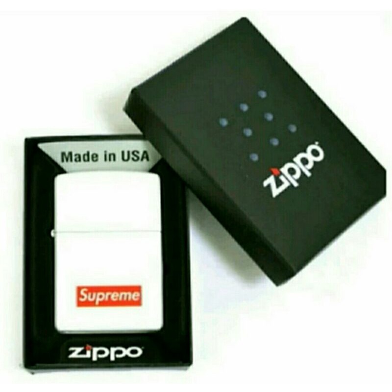 Korek api Zippo Matte White SUPREME