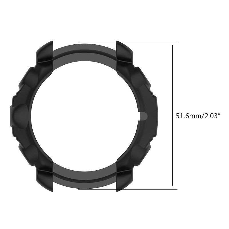 Btsg Screen for Case for Grit X Pro Smartwatch Housing Untuk Pelindung Cangkang Anti Lecet