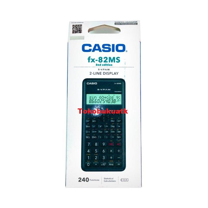 

CASIO FX82 MS - Kalkulator Scientific / Ilmiah Sekolah FX82MS