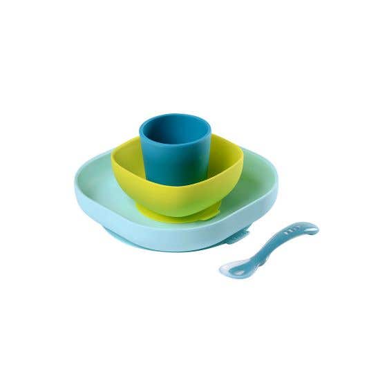 Beaba Silicone Mealtime Set 4pcs