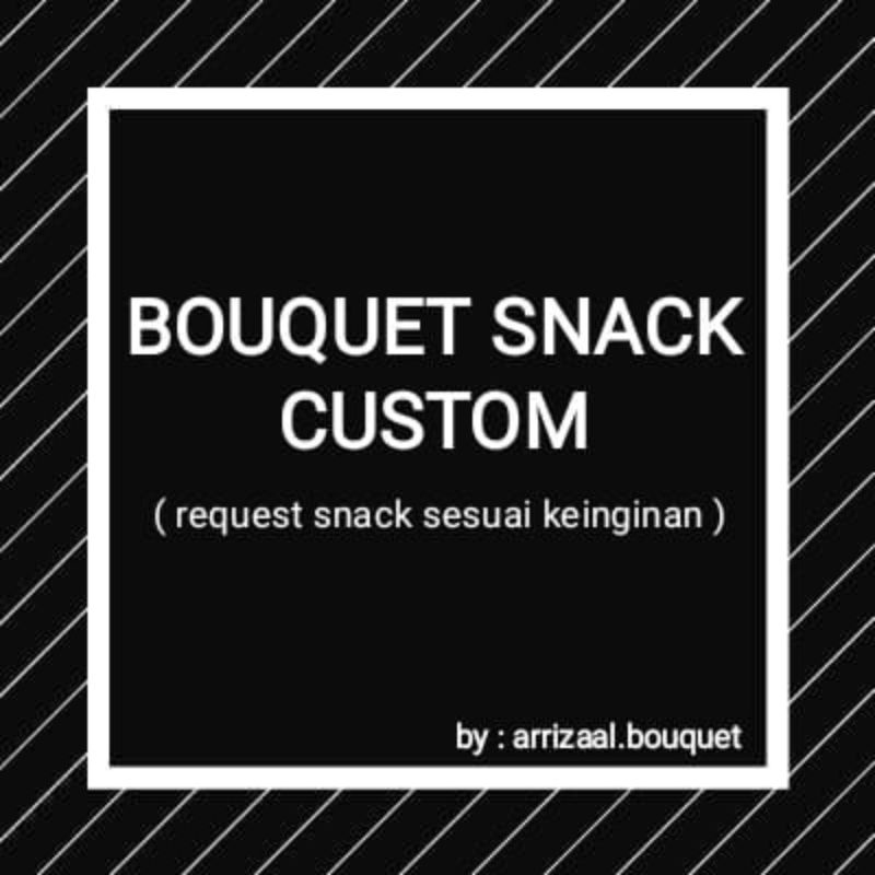 

Buket snack untuk hadiah hampers wisuda ulang tahun seminar proposal graduation
