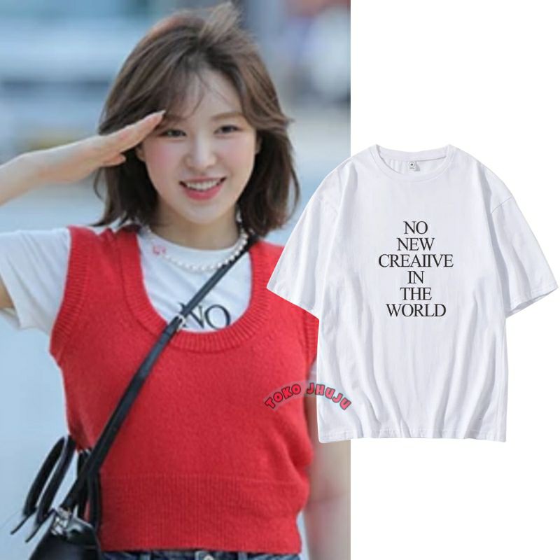 Kaos Wendy Red Velvet NO NEW CREATIVE