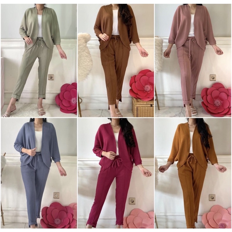 ALMIRA SET/SET IMPORT/SET CARDI/SET CARDI+CELANA