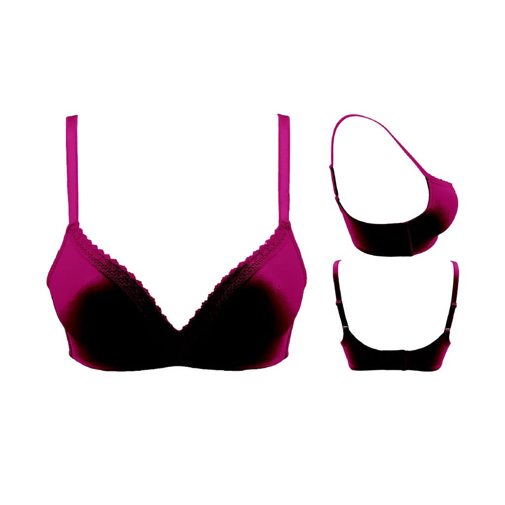 Luludi Bra Modest - LBF 8202 - 3/4 cup - Non Wire (Tanpa Kawat)