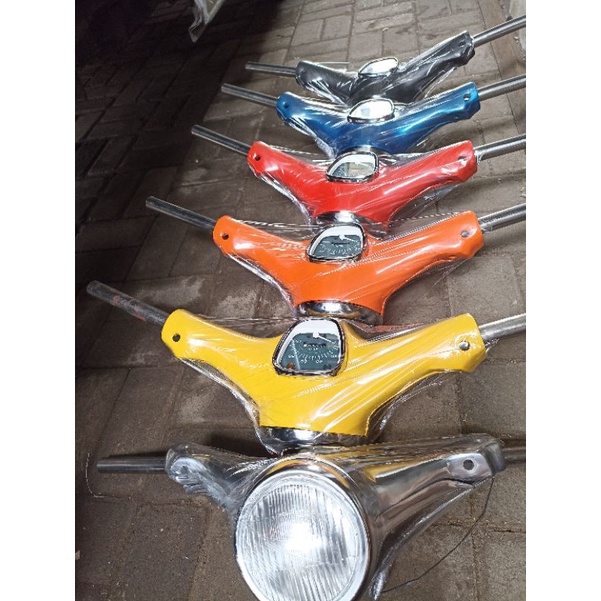 Batok totok c70 atas bawah set lampu depan + spido