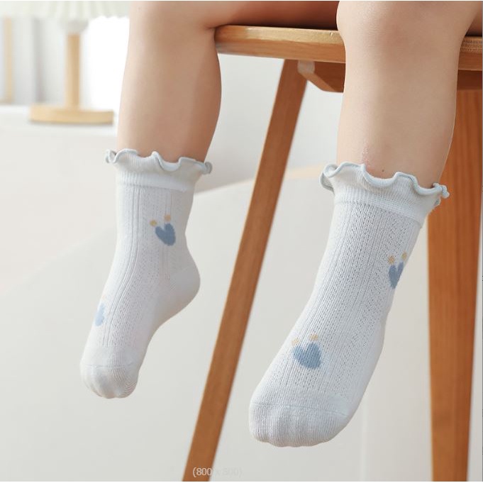 BV.ID KK711 KAOS KAKI ANAK BAYI MOTIF ANTI SLIP BABY SOCKS KAUS KAKI KARAKTER BUAH