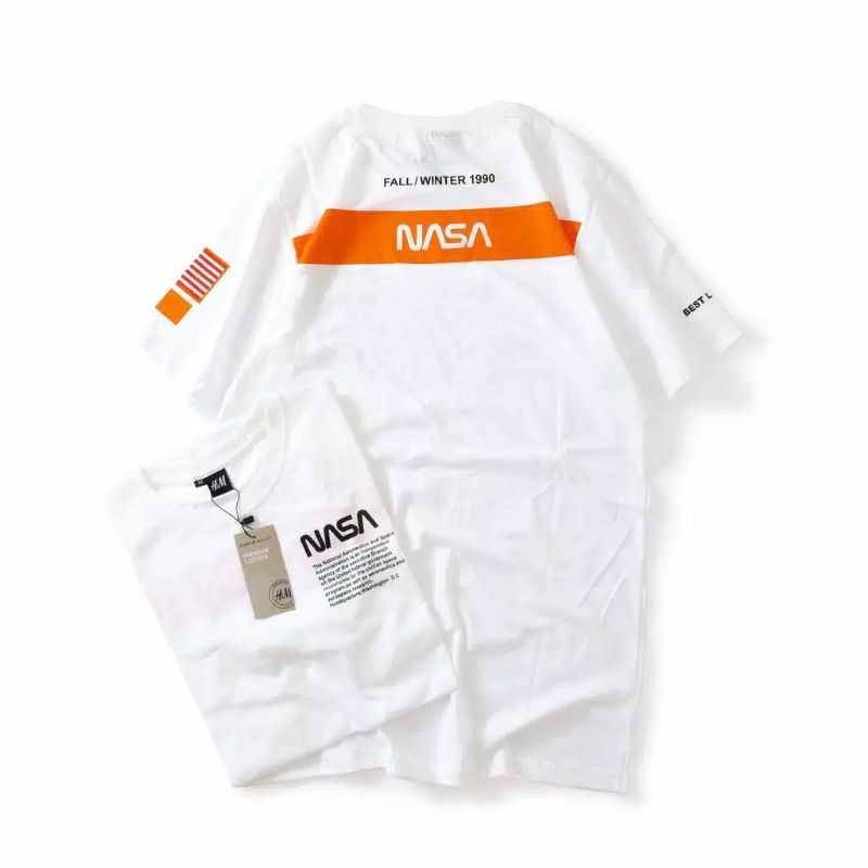 KAOS NASA HERON PRESTON H&amp;M MIRROR ORIGINAL | KAOS DISTRO | KAOS PRIA | KAOS COWOK | KAOS JEPANG