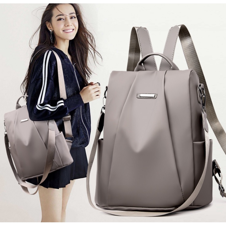 Tas Ransel Wanita / Backpack / Tas Ransel Oxford Anti Maling
