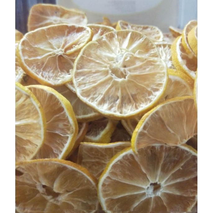 

Lemon Kering/ Lemon Oven / Dried Lemon Slice/ Kualitas Premium 100gr