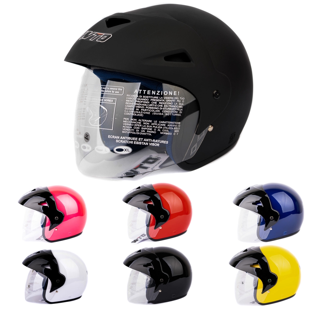 SALE - [Helm Dewasa] WTO Helmet Speed - Polos