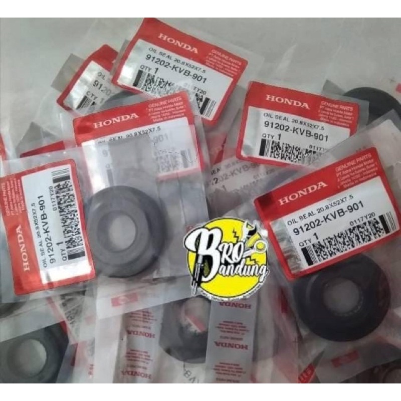 91202-kvb-901 OIL SEAL BEAT KARBU SEAL KREK AS BEAT KARBU SIL KRUK AS BEAT KARBU 91202KVB900