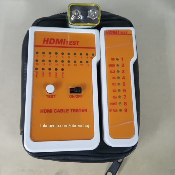 TESTER HDMI - ALAT TES KABEL HDMI - HDMI CABLE TESTER