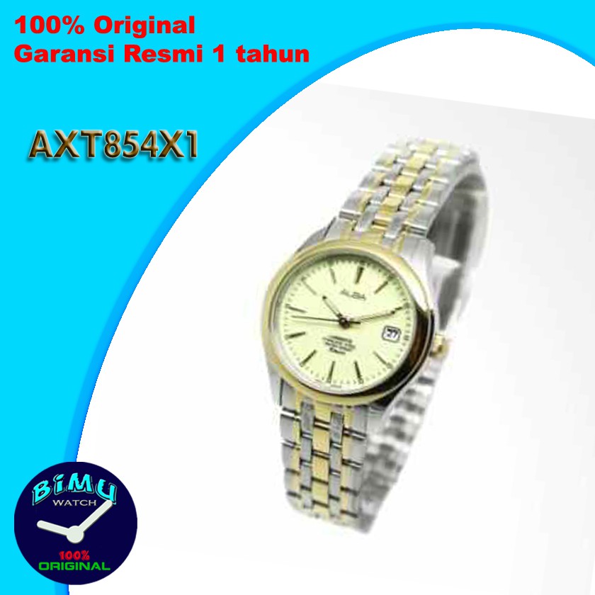 Jam Tangan Wanita AXT854 - Alba Ladies AXT854X1 TwoTone Lumibrite Dial