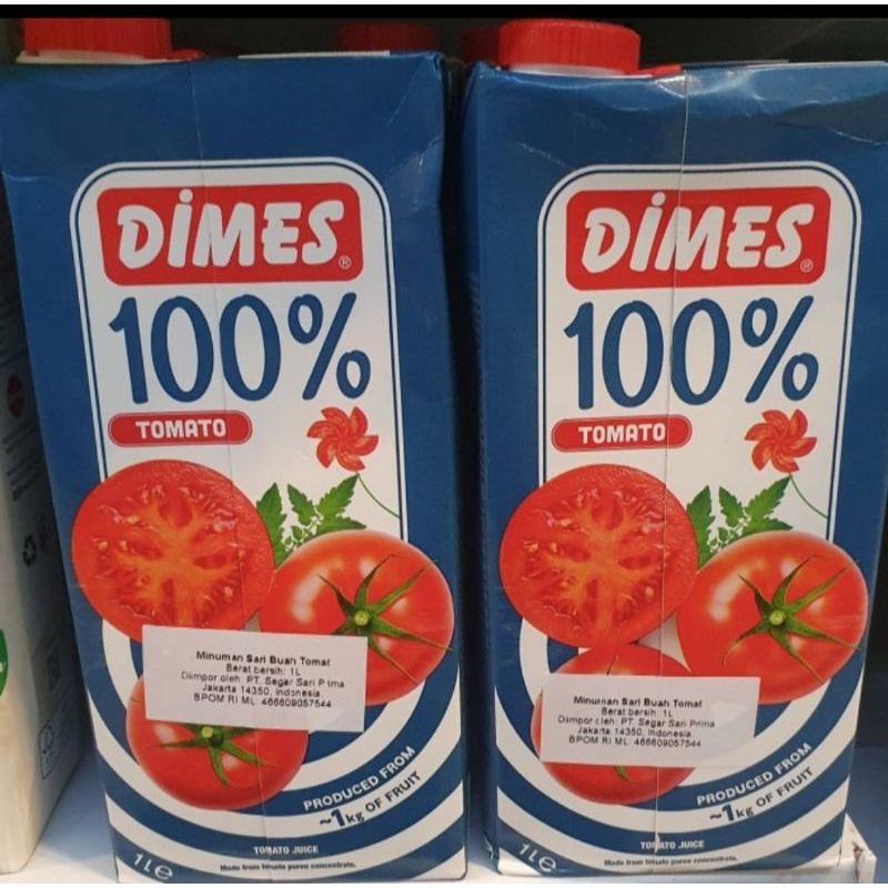 

dimes tomato juice jus buah tomat 1Lt