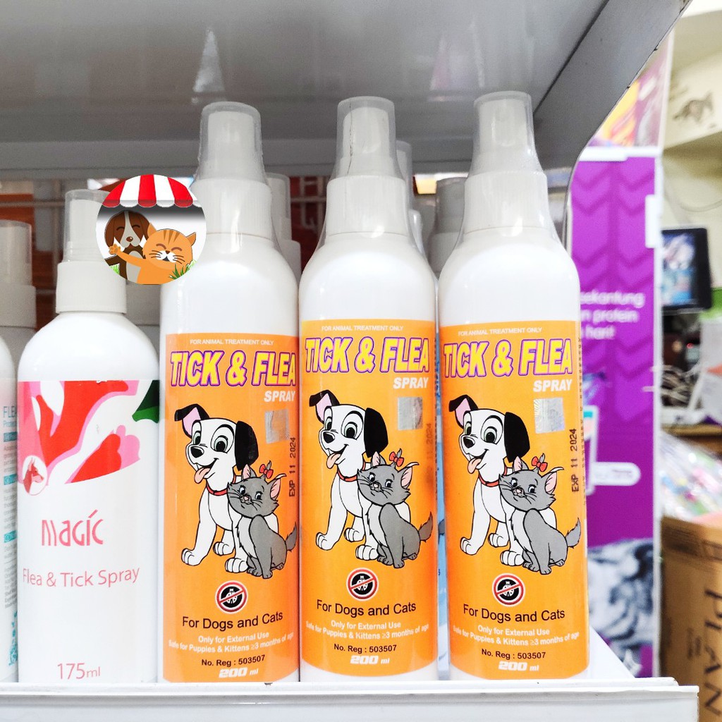 Spray Tick and Flea Raid All 200ml - Obat spray Kutu Hewan - Obat Anti Kutu Kucing / Anjing