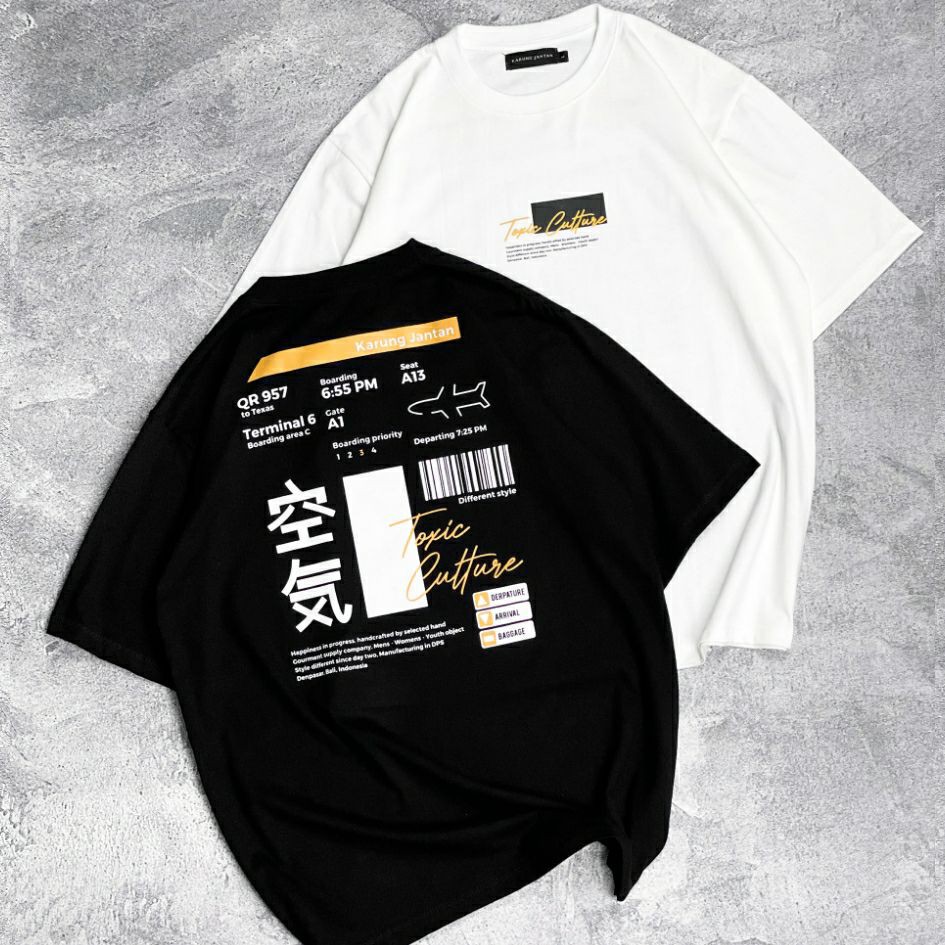 [Oversize] OVERSIZE T-SHIRT / BAJU KAOS OVERSIZE &quot;topic&quot;