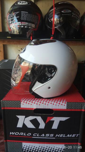 Helm kyt jet solid original 100%