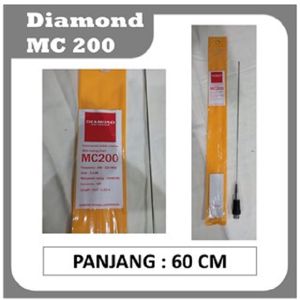 Antena diamond MC200, antena KAP Mobil RIG UHF antenadiamond mc 200