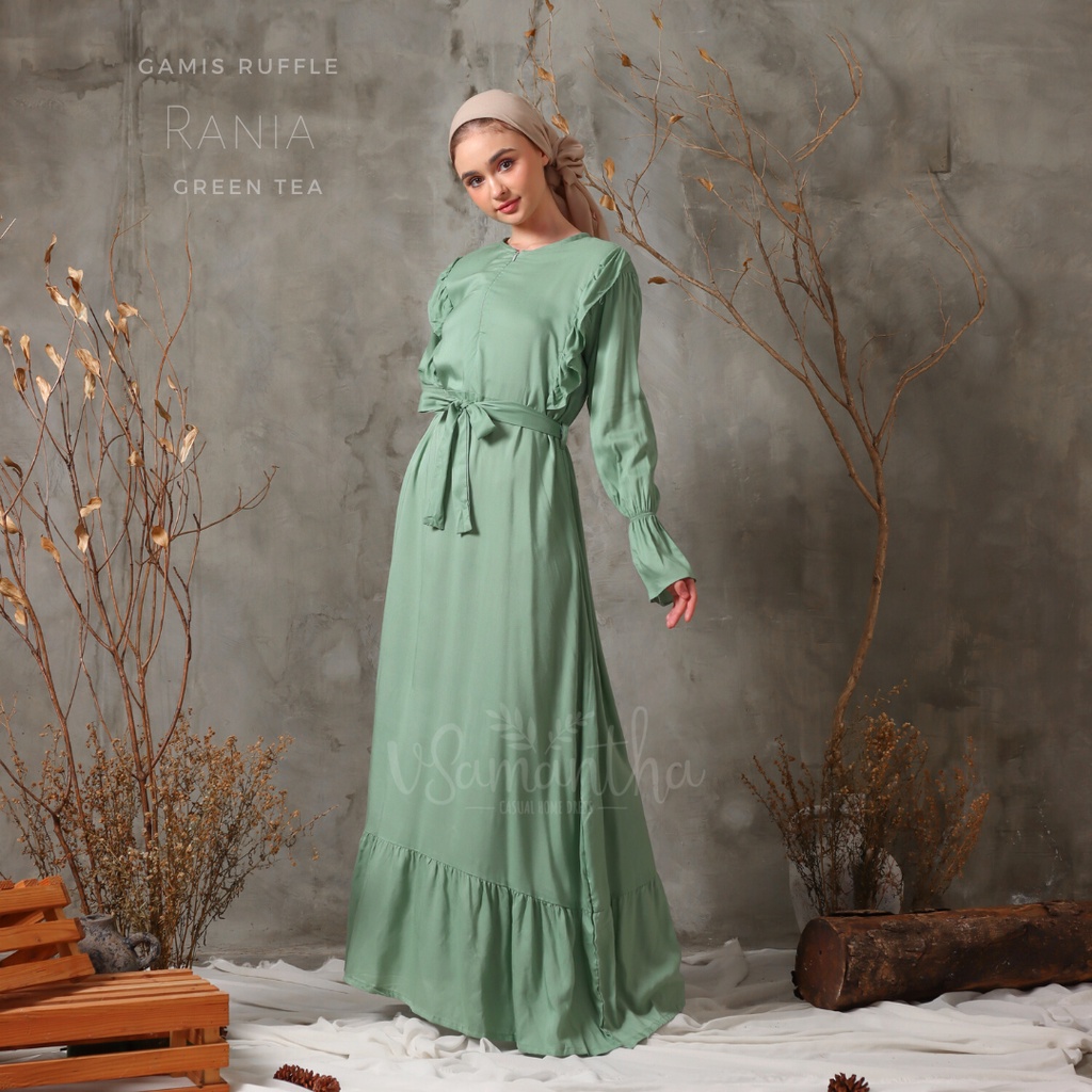 vSamantha - Gamis Homedress Ruffle Motif Rania