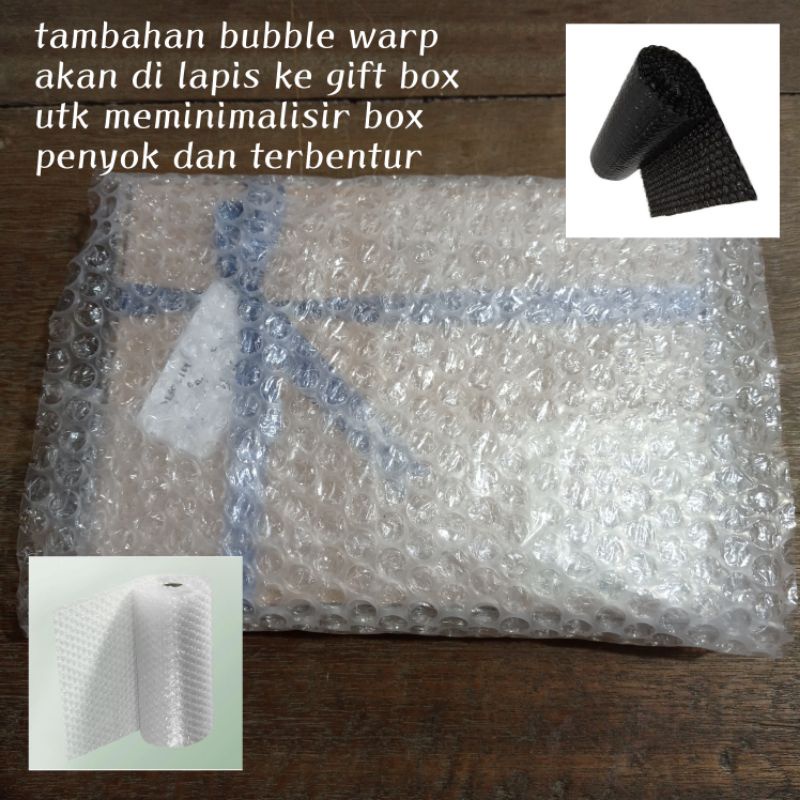 

bubble pack / bubble warp / bubble warping packing tambahan / safety pack
