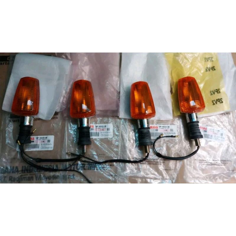 Lampu sein sen oval set ori rx king 2002 - 2006 lampu sen rx king original lampu riting rx king lamp