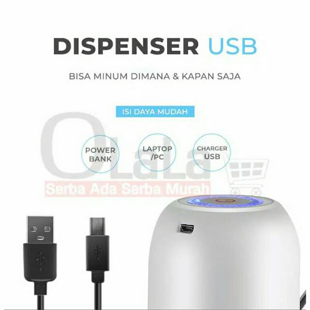 Pompa galon electrik dispenser galon usb