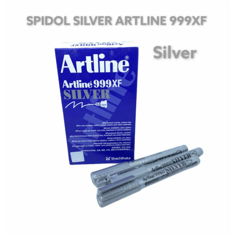 

spidol artline silver 999XF / spidol silver