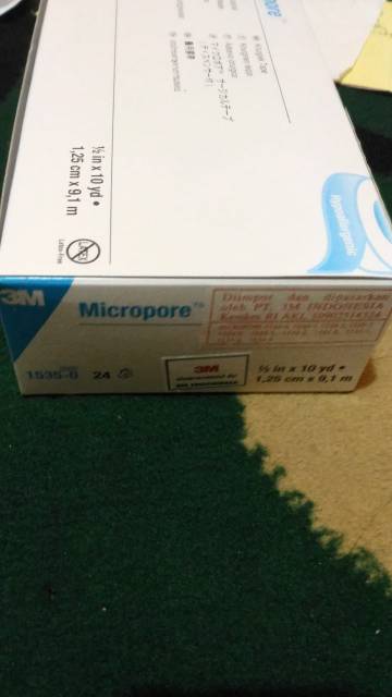 Micropore surgical tape 0.5 inch 3M