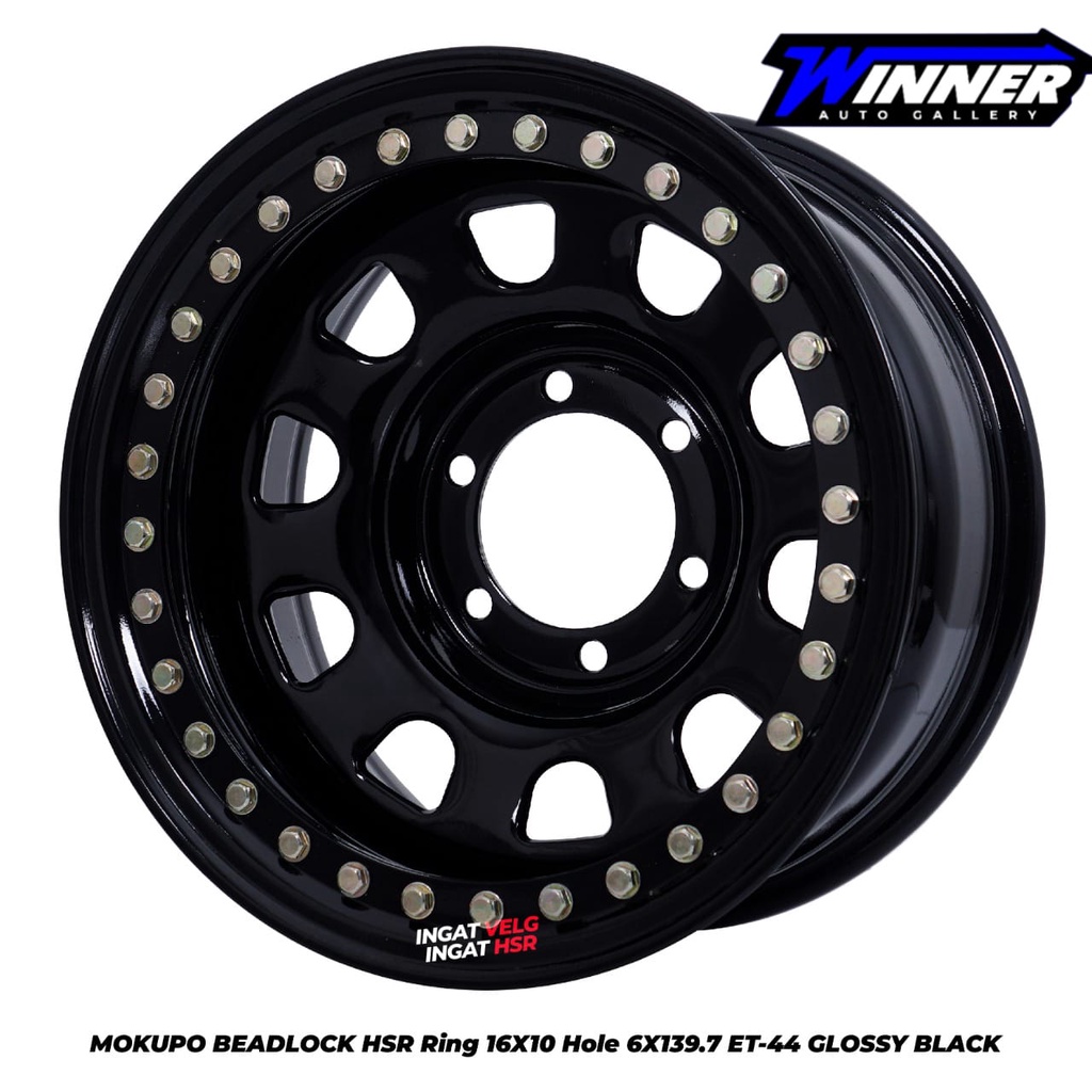 JUAL VELG BEADLOCK RING 16 LEBAR 10 HARDTOP DMAX TERRANO DLL