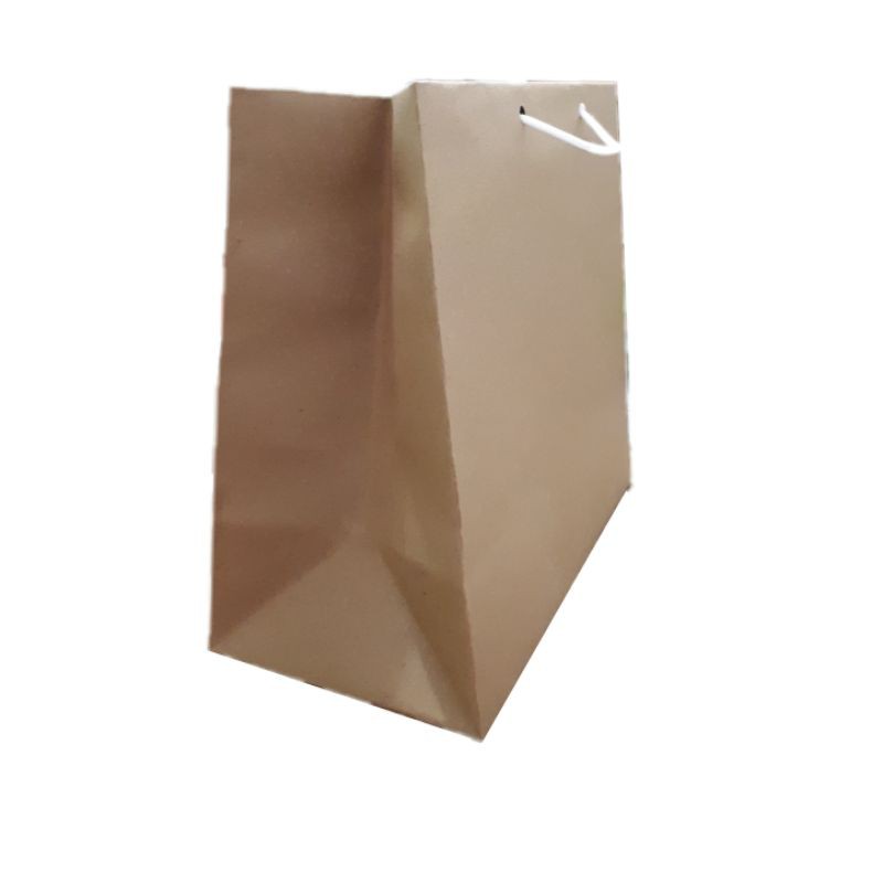 

baru paper bag polos besar XL tas souvenir tas snack godie bag serbaguna