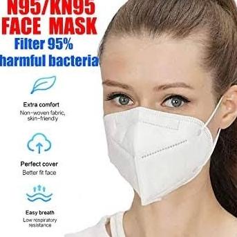 Masker KN95 Masker KN95 FFP2 Multilayer Mask Filter - setara N95 CE 88-tosehoco Juara