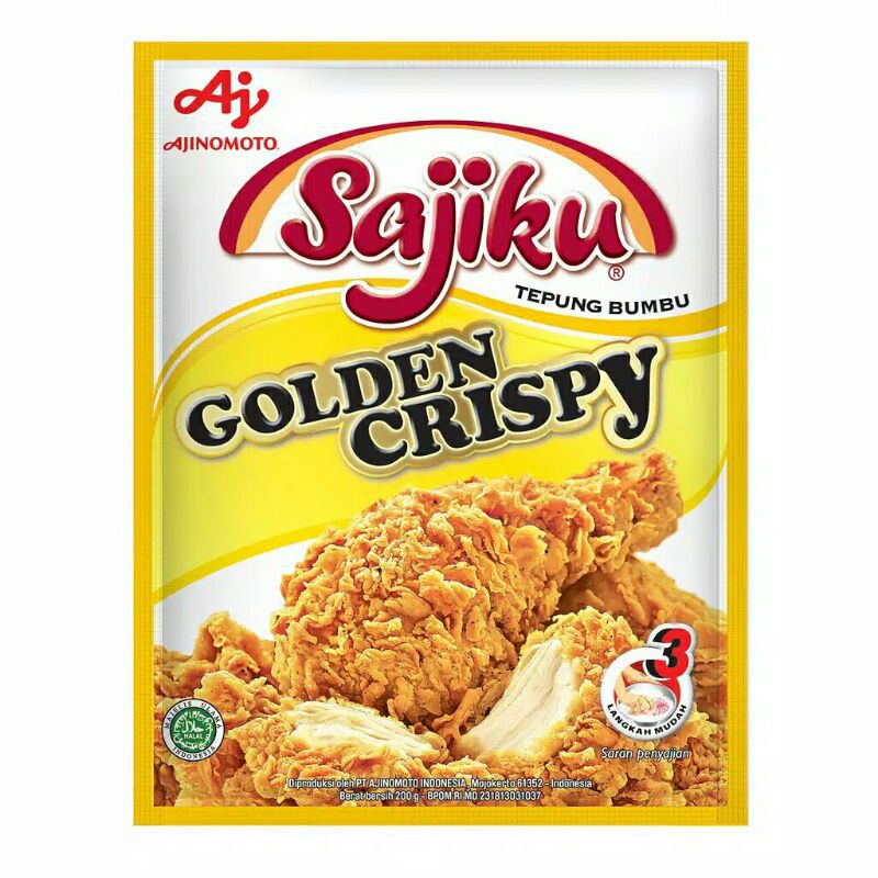 

Sajiku Golden Crispy 200gr - Tepung Bumbu