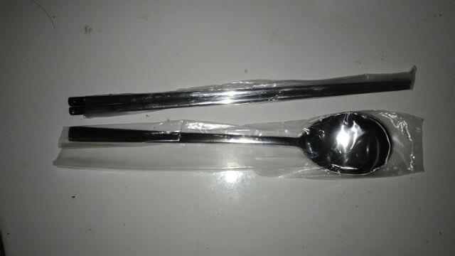 [real Pict] Sujeo Sendok Sumpit Korea Stainless
