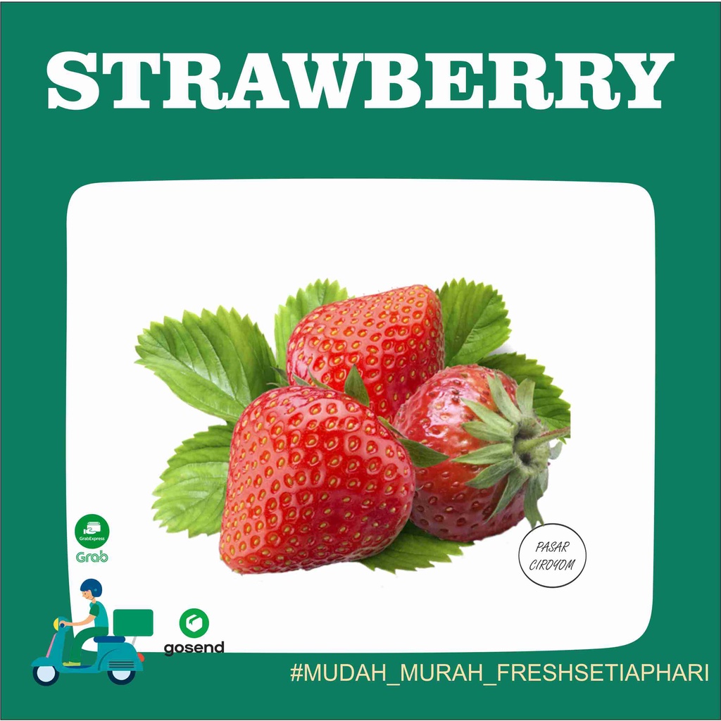 

STRAWBERRY / STROBERI FRESH MURAH BANDUNG 250g