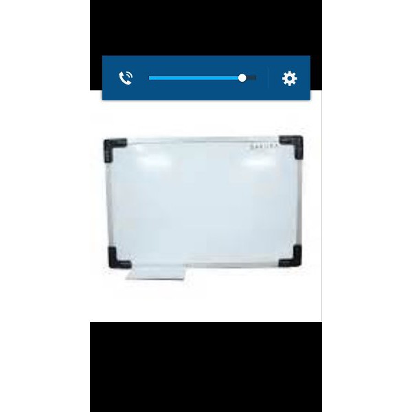 

Baru white board magnetik 40x 60cm Termurah