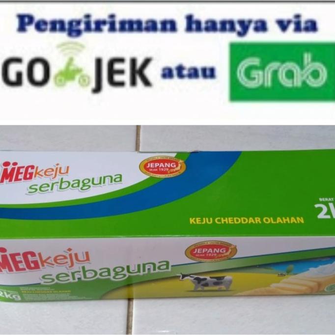

BISA BAYAR DITEMPAT Keju Meg serbaguna 2kg GOJEK/GRAB ONLY