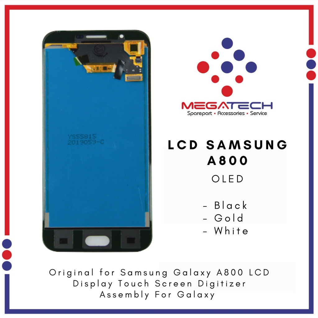 LCD Samsung A8 A800F / LCD Samsung A8 Duos A800X Fullset Touchscreen