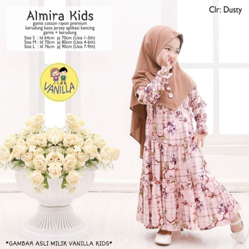(Ready) Almira set Kids - Original Vanilla Kids