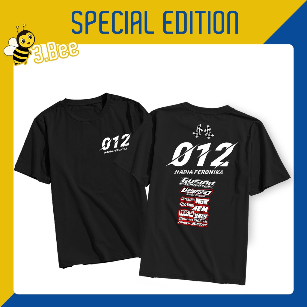 3bee.store - Kaos Sablon Racing Murah Bisa Request Nama Dan Nomor Sesuai Keinginan - Baju Racing Hel