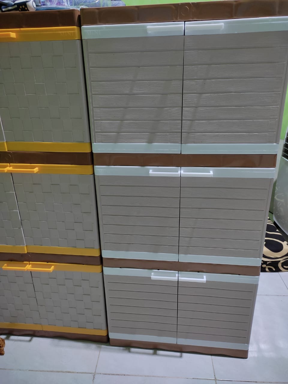 Lemari Plastik Club Mini Susun 3