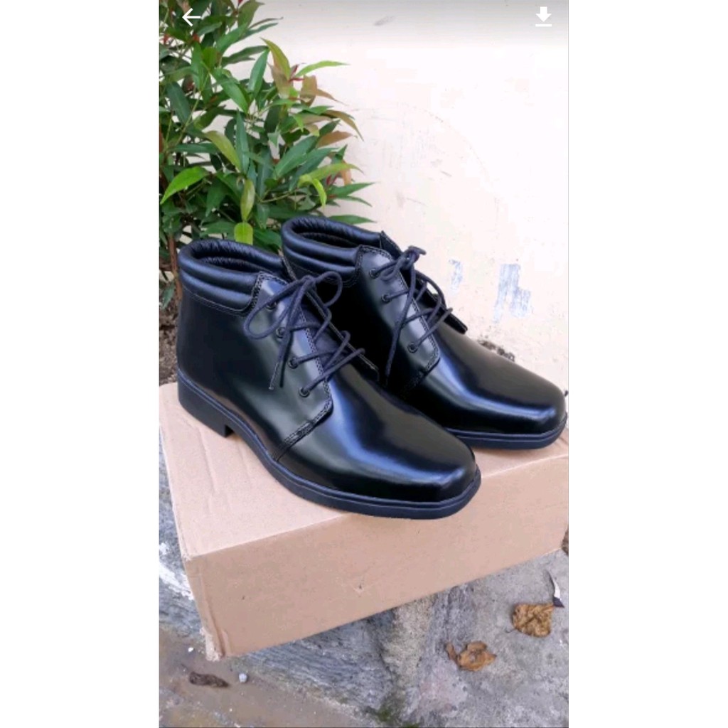sepatu pdh polisi asli pembagian-sepatu pdh polri jatah-sepatu p