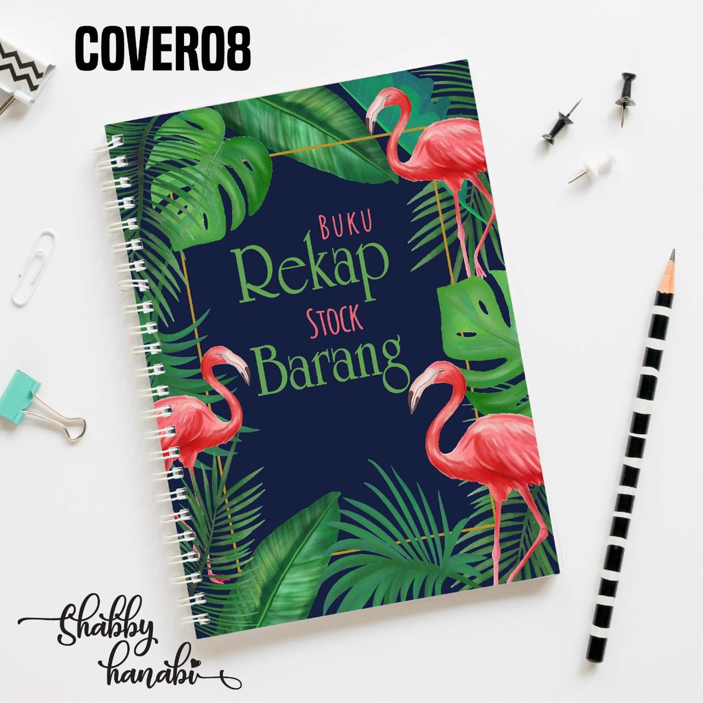 

Hanabi Buku Rekap Stok Barang BELI 2 Buku Gratis 1 Pen Gel kode 05 08