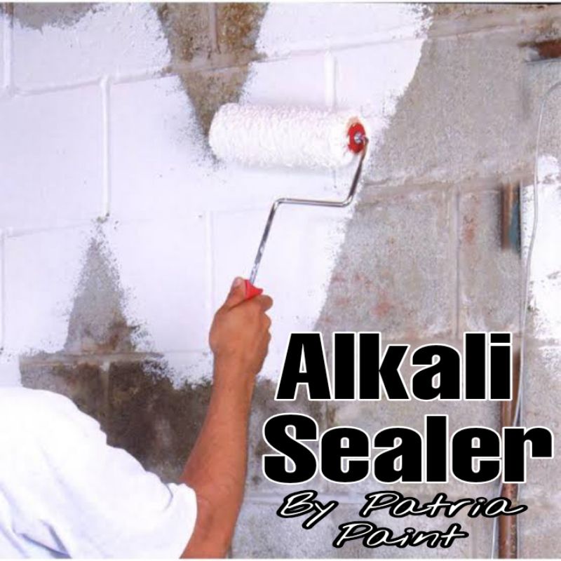 Alkali Sealer 1kg /cat pelapis dasar untuk tembok baru