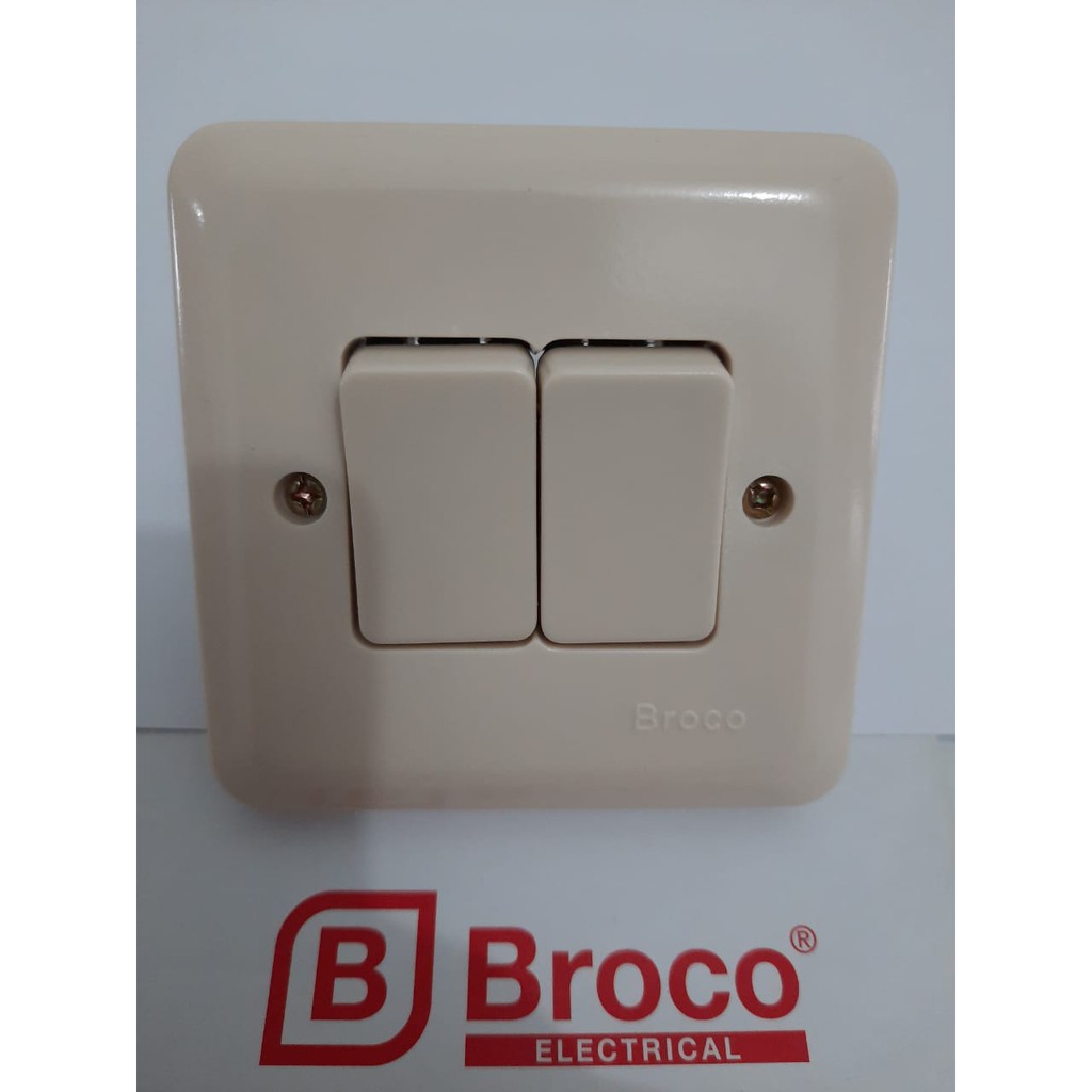 Saklar Seri Broco New Cream Gee Urea 6622U