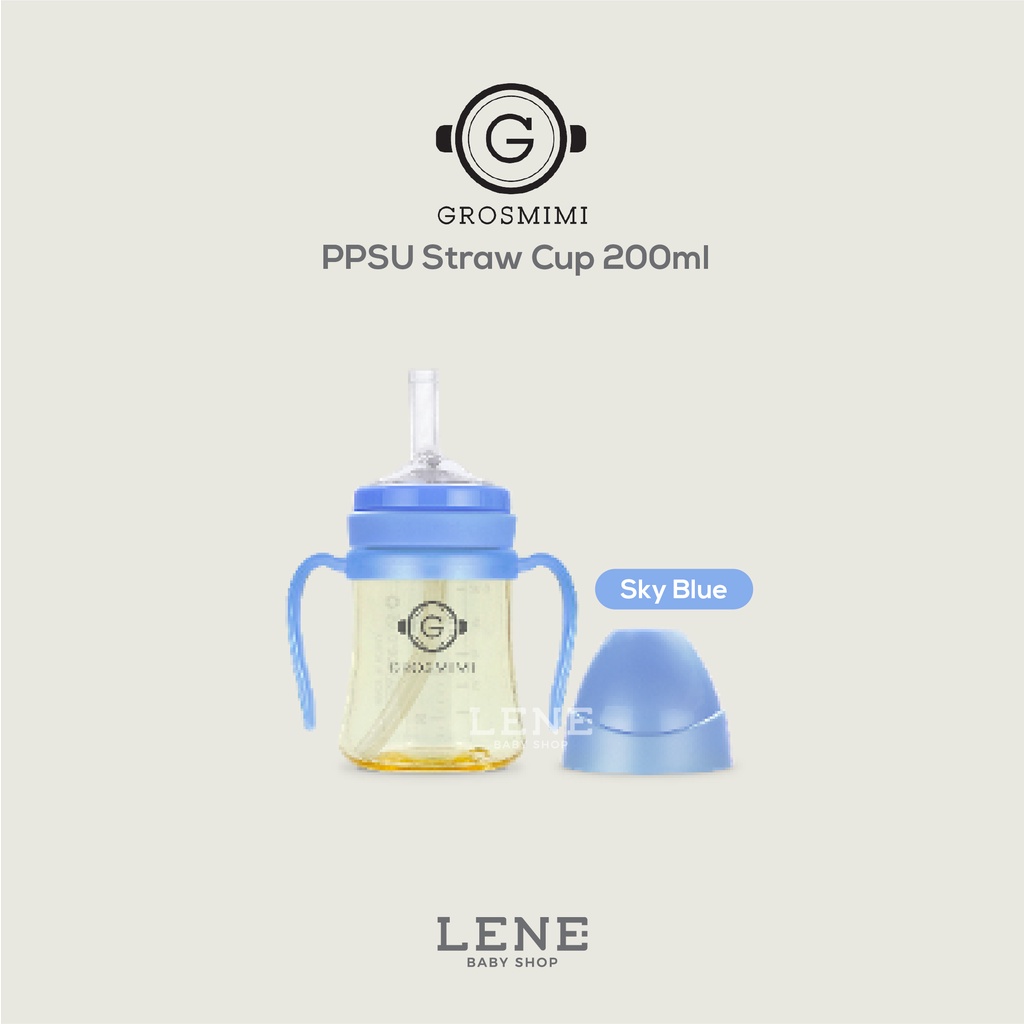 Grosmimi PPSU Straw Cup 200ml &amp; 300ml