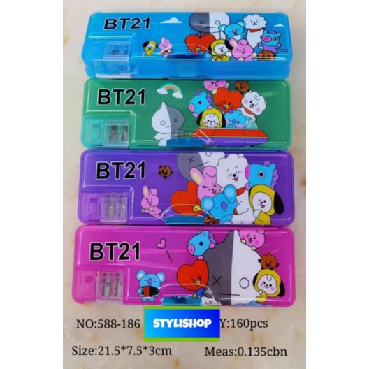 

Kotak pensil magnet semi transparan Boyband/ pencil case magnet/ tempat pencil