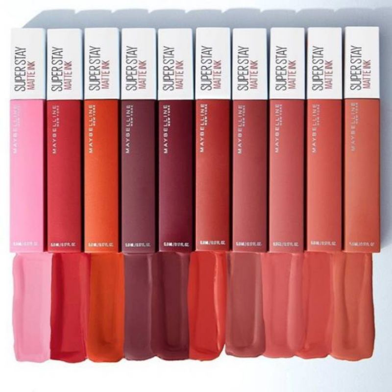 MAYBELLINE Superstay Matte Ink Lipcream 100% ORIGINAL (Rijek Kemasan)